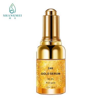 Reduces Wrinkles Skin Brightening Facial Essence Serum 24k Gold Panthenol