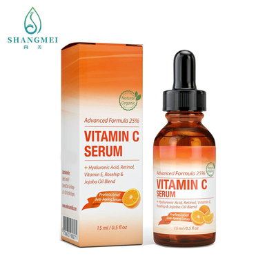 Hyaluronic Acid Face Essence Serum 15ml Vitamin C Anti Aging Serum Private Label