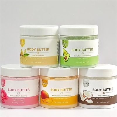 Natural Moisturizer Body Lotion Shea Butter Whipped Rainbow Body Butter
